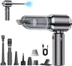 Seyicot Mini Car Vacuum, 4 in 1 Hand Held Vacuum Cleaner, 21Kpa Brushless Vac...