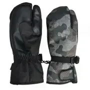 Ski Gloves Men Snow Gloves Women Winter Gloves Women 3 Finger Gloves Touchscreen Cycling Gloves Outdoor Warm Gloves For Men