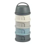 Beaba Formula & Snacks Container - Mineral Grey/Blue