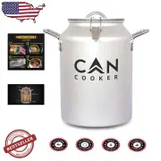 Versatile Convection Steam Cooker with Nonstick Coating - Ideal for Outdoors