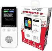 Lexibook, Larousse, Interpretor IV®, Language Translator 138 Languages, Language and Photo Translation, 15 Languages Offline, Pronunciation Exercise, Conference Mode, Exchange Rate Conversion,