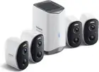 Baseus Wireless Cameras for Home Security, N1 4-Cam Kit with 2K Clarity, No...