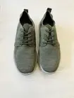 Clarks Mens Step Urban Mix Casual Shoe Size 7.5 Olive Green Knit Sneaker Lace Up