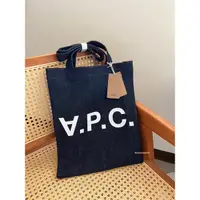 在飛比找蝦皮購物優惠-🇫🇷正品 A.P.C apc 丹寧托特包