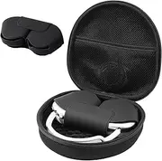 [ProCase] Hard Carrying Smart Case for New AirPods Max, Headphone Travel Case with Sleep Mode Cover & Mesh Pocket, AirPods Max Protective Portable Shell Storage Bag -Black