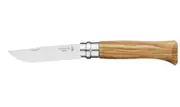 Opinel Classic No. 8 Stainless Steel Olive Folding Knife - 8.5cm