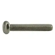 #1-72 x 1/2" 18-8 Stainless Slotted Pan Mini Machine Screws (24 pcs.)