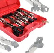 5Pc Axial Locking Clamp Auto Fen Welding Grip W, L, J, LL, JJ Types Pliers Set
