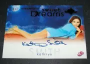 2017 Benchwarmer KATHRYN SMITH Dreamgirls SWEET DREAMS Black Foil Autograph #1/1