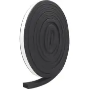 (3)-Thermwell 9/16" x 10' (5/16" thick) X-Treme Rubber Weatherstrip Tape black