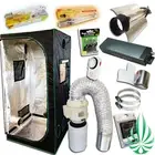 80cm Grow Tent 600W HPS MH Grow Light Digital Ballast 5" Silent Fan Can-Filter