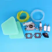 Carburetor For Craftsman 18" 42cc 545081885 Chainsaw Air Fuel Filter Primer Bulb