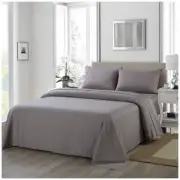Royal Comfort 1200 Thread Count Ultrasoft Double Sheet Set Charcoal