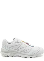 Salomon XT-6 Panelled Mesh Sneakers - White - 8 8