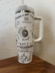 Taylor Swift "Pop-star" Theme 30 Oz Stanley Tumbler Frost Laser Engraved