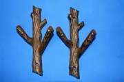 WALL HOOKS,Rustic Cabin Decor,Bath Decor,Hanging Storage,All Occasion Gifts,H-42