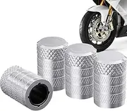 Valve Cap for Car Tires - Aluminum Alloy Tire Valve Cap Dustproof Stem Cap | Colorful Air Cap Cover Leak-Proof Protection Stem Covers for Car & Truck