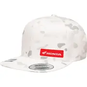 Factory Effex Honda Snapback Hats OSFM White 27-86306