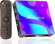 EASYTONE Android TV Box 11.0, 2024 Android Box TV RK3318 Quad Core CPU 2GB 16GB