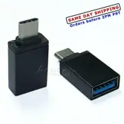 Durable Transmission New Style 2x Type C to USB Female Adaptor Metal for Phones