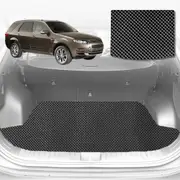 6D Diamond Car Boot Cargo Mat for Ford Territory 2011-2016 (3rd Row folded/5 seater) - Heavy Duty Carpet Liner