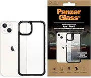 PanzerGlass Clear Case for Apple iPhone 13 - Black