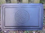 Celtic knot bench top mold 22" x 13.5" x 2.25" thick concrete plaster casting