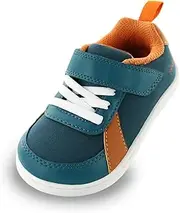 [Skywheel] Toddler Wide Toe Box Barefoot Shoes Boys Sneakers Kids Tennis Shoes Comfort Lightweight Zero Drop Walking Shoe for Indoor/Outdoor Play