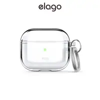 在飛比找蝦皮商城優惠-[elago] Airpods 3 透明保護殼附鑰匙圈 (適