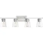 Savoy House Lighting 8-1020-4-SN Calhoun Bathroom Vanity Light Satin Nickel