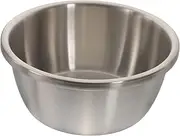 CIYODO Stainless Steel Vegetable Basin Round Mixing Bowl for Kitchen and Home Wash Basin and Easy to Clean for Rinsing Draining Pasta Fruits and Vegetables
