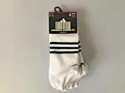 ADIDAS WOMEN’S SOCKS SUPERLITE AEROREADY SOCKS 6 PAIRS NO SHOW SHOE SIZE 5-10
