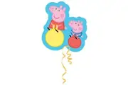 Peppa Pig Supershape Foil Balloon (Blue/Red/Pink) (One Size)