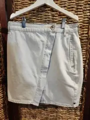 One Teaspoon Bel Air Society Mini Denim Skirt Size 26-8 Women's NEW $140