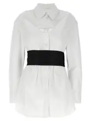 [Alexander Wang] Alexander Wang-Shirt Dress Abiti Bianco-Donna 6 White