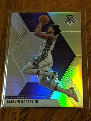 2019-20 Panini Mosaic Marvin Bagley III Silver Prizm SP Sacramento Kings