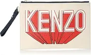 [Kenzo] FD65PM902F44 Men's ECRU Clutch Bag, Ecru, Free Size