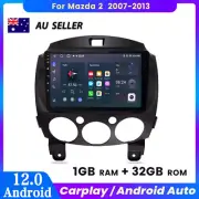 For Mazda 2 2007-2013 Carplay Car Stereo Head Unit Android GPS NAVI BT WIFI DAB+