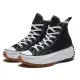 【CONVERSE】休閒鞋 女鞋 帆布鞋 運動 高筒 厚底 RUN STAR HIKE HI BLACK/WHITE/GUM 黑 166800C