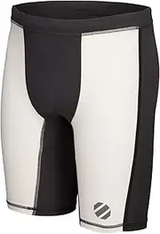 Reebok UFC Men's Chalk White Speedwick Performance Training Compression Shorts AJ0134 (Medium)