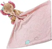 KOMBIUDA Soothing Elephant Pacify Toy Baby Toddler Toys Cuddly Plush Blanket for Newborns Soft Toys for Sleep