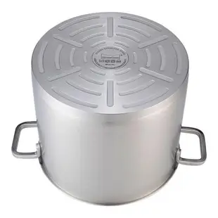 Momscook不銹鋼湯鍋深湯鍋高湯鍋304電磁爐燃氣通用26×22cm湯鍋