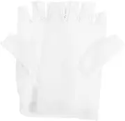 [VANZACK] Unisex Touch Screen Gloves Sun Protection Half Finger Design for Outdoor Activities Cycling Gardening Driving Men's and Women's Uv Blocking