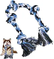 Rope Toys for Dogs - Oral Cleaning Puppy Toy,Heavy Duty Dog Rope for Medium Large Breed, Indestructible Chewing Tool for Teeth Cleaning and Boredom Relief