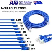 Ethernet LAN Cable CAT6 Fast Network Router Data Internet Extension Patch Lead
