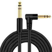 1/4 Inch TRS Instrument Cable 3Ft, 6.35mm TRS to 6.35mm TRS Stereo Audio Cabl...