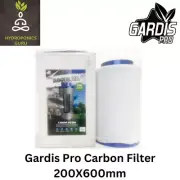 Gardis Pro Carbon Filter 200X600mm | 8inch | Hydroponics Guru