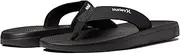 Hurley Women's Crest Flip-Flops Taupe 12 M