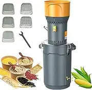 Electric Grain Grinder, 25/50L Corn Grinder,1300W Spice Wheat Grain Mill with 5 Filter Modes, Cereals Pulverizer for Farm Grain Mills, Dry Feed, Cereal, Home Grinding 25L