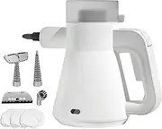 Handheld Steam Cleaner,1000W Steam Cleaners Mop, 4 Different Nozzles,with 450ml Large Capacity Water Tank, 135℃ Steaming Temp, 3.5bar Pressure, for Floor, Tile, Couch, Carpet, Car